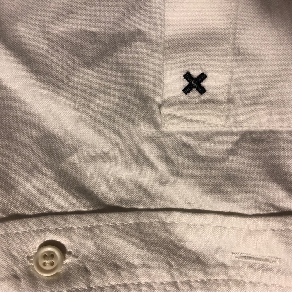 Best made white thick cotton button up